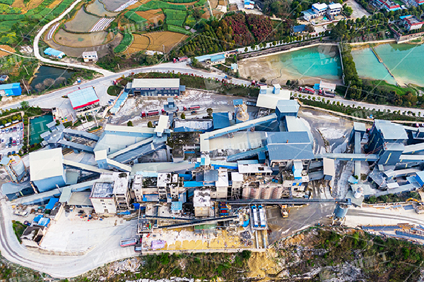 重慶時產200噸洗沙零排放生產現場