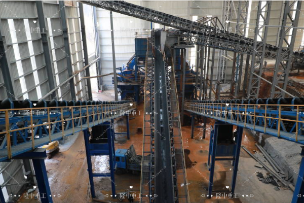 江西省九江市企業時產800噸洗砂零排放生產線
